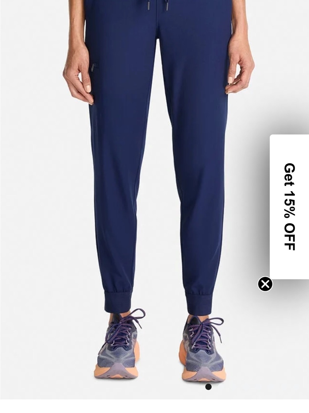 Women’s Navy Jogger Sweatpants - Lightweight Everyday Comfort